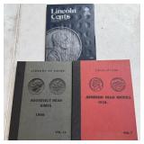 (3) Vintage Coin Albums- Jefferson Head Nickles