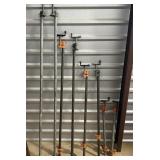 (8) Pipe Clamps