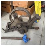 Antique Champion Blower Forge Post Drill