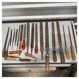 (19) Vintage Wood Carving Hand Tools