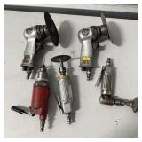 (5) Air-Powered Die Grinders & Air Sanders