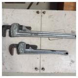 24' & 18' Aluminum Heavy Duty Pipe Wrenches