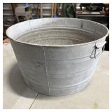 20' Galvanized Wash Tub