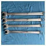 (4) SNAP-ON TOOLS COMBINATION 12 POINT WRENCH