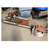 (3) Stihl Chainsaws-075 AV, 031AV, 020 AV Super