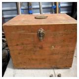 13x15x12 Vintage Wood Tool Chest