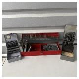 (3) Drill Bit Sets- Precision, Craftsman,