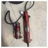 Red Blackhawk Porto-Power Hydraulic Hand Pump