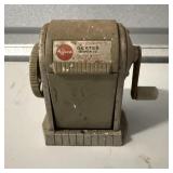 Vintage Apsco Dexter Super 10 Pencil Sharpener