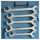 (5) Mac Tools Industrial Angled Head Open-Ended
