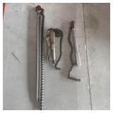 (3) Chain Wrenches- Blue-Point, Vise Grip, OTC