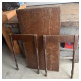 36x20 Antique Wood Table
