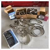 Assorted Hose Clamps & 15' Tote Plus