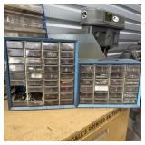 (2) FULL VINTAGE METAL SMALL PARTS