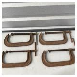 (4) 1480-8' C Clamps