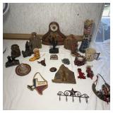 Western Decor- Key Holder, Clock, Stone Art, &