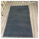 73x45 Rib-Textured Commercial Utility Door Mat
