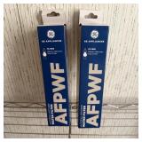 2- New GE Appliances AFPWF Water Filters