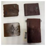 3- Leather Wallets & Duluth Crossbody Phone Case