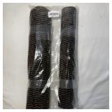 2- New Brown/Black Door Mats