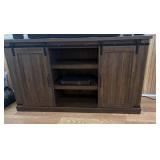 54-inch Sliding Barn Door TV Stand
