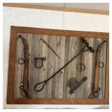 42x30 Rustic Wall Hanging Collection of