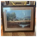 22x18 Gene Speck Framed Art Print Rustic Decor