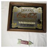 Coca-Cola Advertising Mirror & Magnet