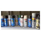 Assorted Spray Paint