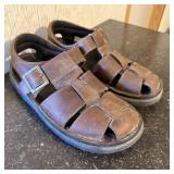 Skechers Fisherman Style Brown Leather Sandals. 9