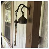 Antique Bronze Door Dinner Bell
