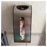 Brushed Stainless Steel Wall Mount Grocery Bag