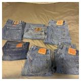 6- Denim Jeans- Levis, Wrangler, Twillory
