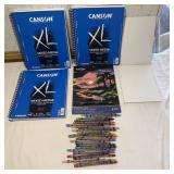 Canson XL Series Mixed Media Pads, Crayola