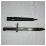 WW2 Turkish Mauser Bayonet with Scabbard