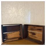 2- Painted Cedar Crates