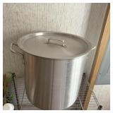 Aluminum Stock Pot with Strainer Basket