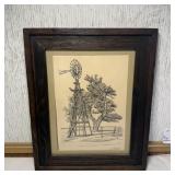 Vintage Framed 1975 Bi- Centennial 50th St