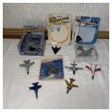9- Vintage Diecast Aircraft Models