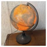 READ Vintage Rico Lumiere 12' World Globe