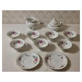 Wawel Poland China Sheraton Rose Design