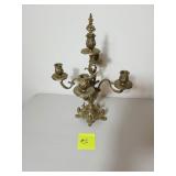 Antique Style Gilded Bronze Candelabra