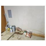 Bricks, Assorted Wood, Flashing Material