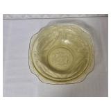Federal Glass Madrid Pattern Serving Bowl