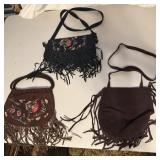 (3) Fring Hand Bags