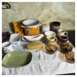 Assorted Vintage Kitchen Dishes- Homer Laughlin