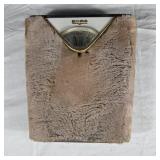 Retro Mid-Century Pink Shag Carpet Fur Bathroom