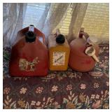 (3) Gas Cans