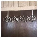 Brushed Nickel Over The Door Hook