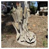 19" Frog on Lily Pad Water Fountain Statue